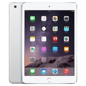 iPad Mini 3 - 64GB - Cellular - Silver - Grade B