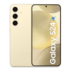 Samsung S24 128GB - Amber Yellow - Grade A+ Pristine